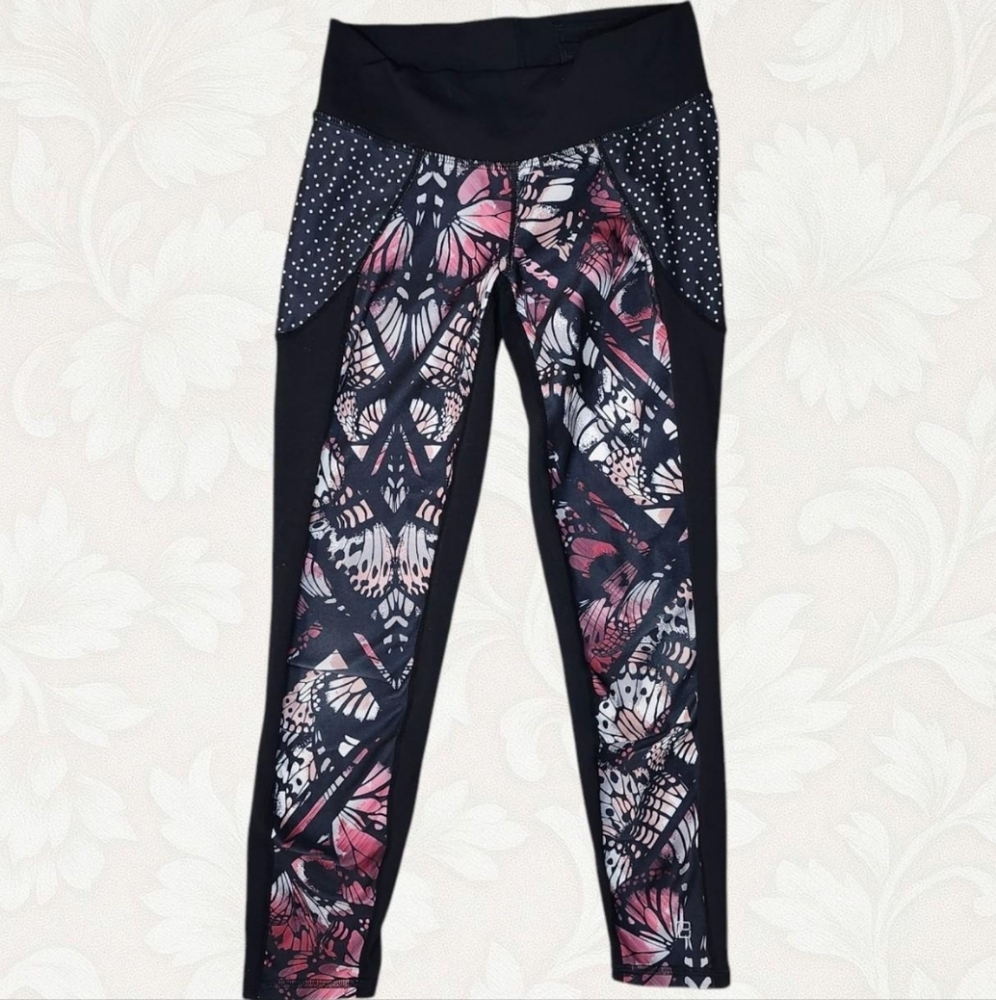 IB Apparel Y2K Fairycore Butterfly Leggings – Size S (24-26/27" waist)